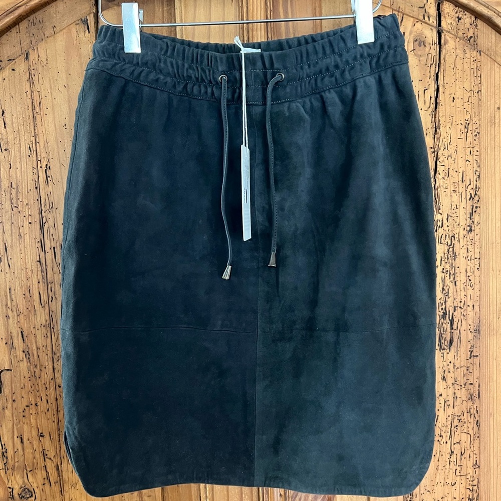 By-Bar suede skirt